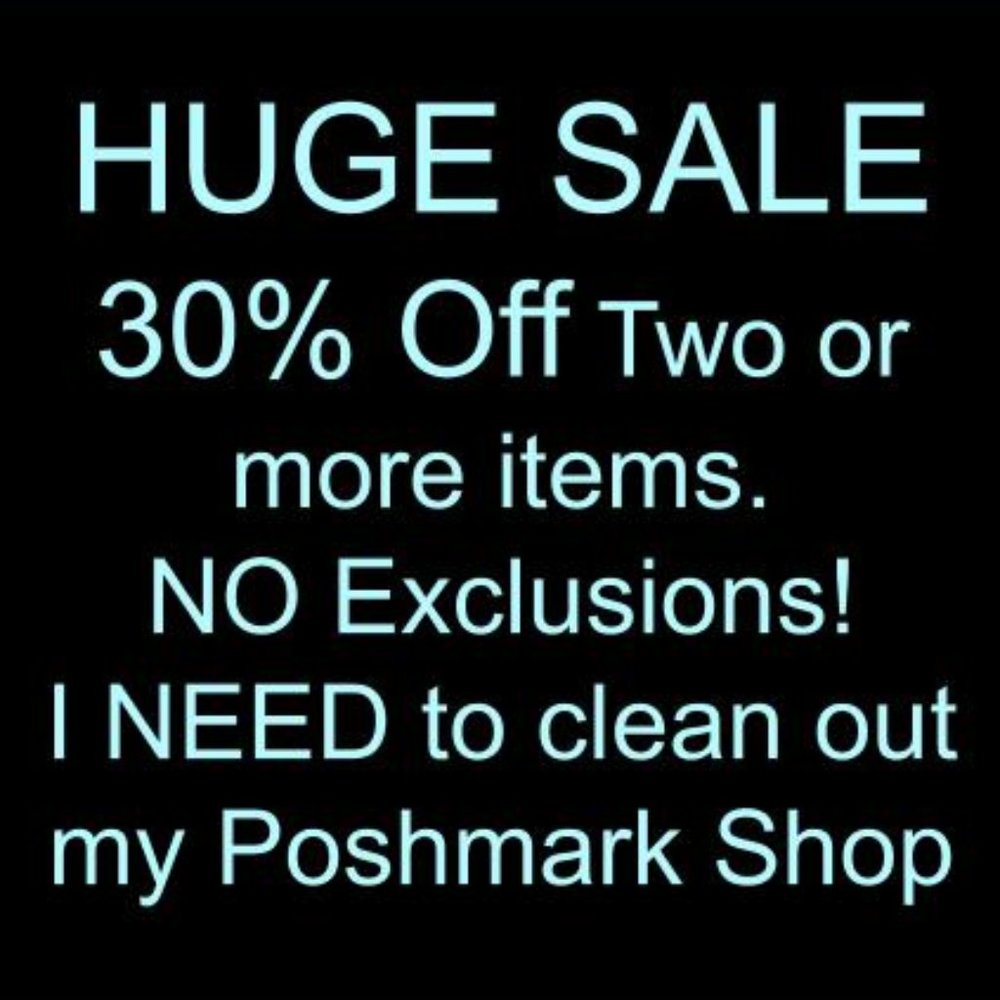 HUGE SALE 30% off two or more items. Make an offer